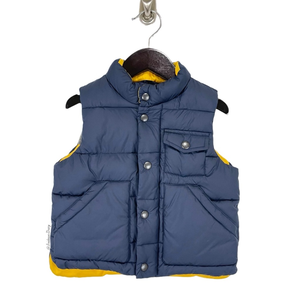BabyGap- Navy Puffer Vest Size 18-24 Months